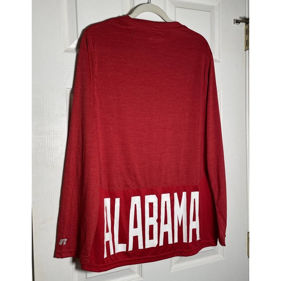 Alabama Crimson Tide Long Sleeve Russell L Large University Collegiate Shirt - Picture 9 of 9